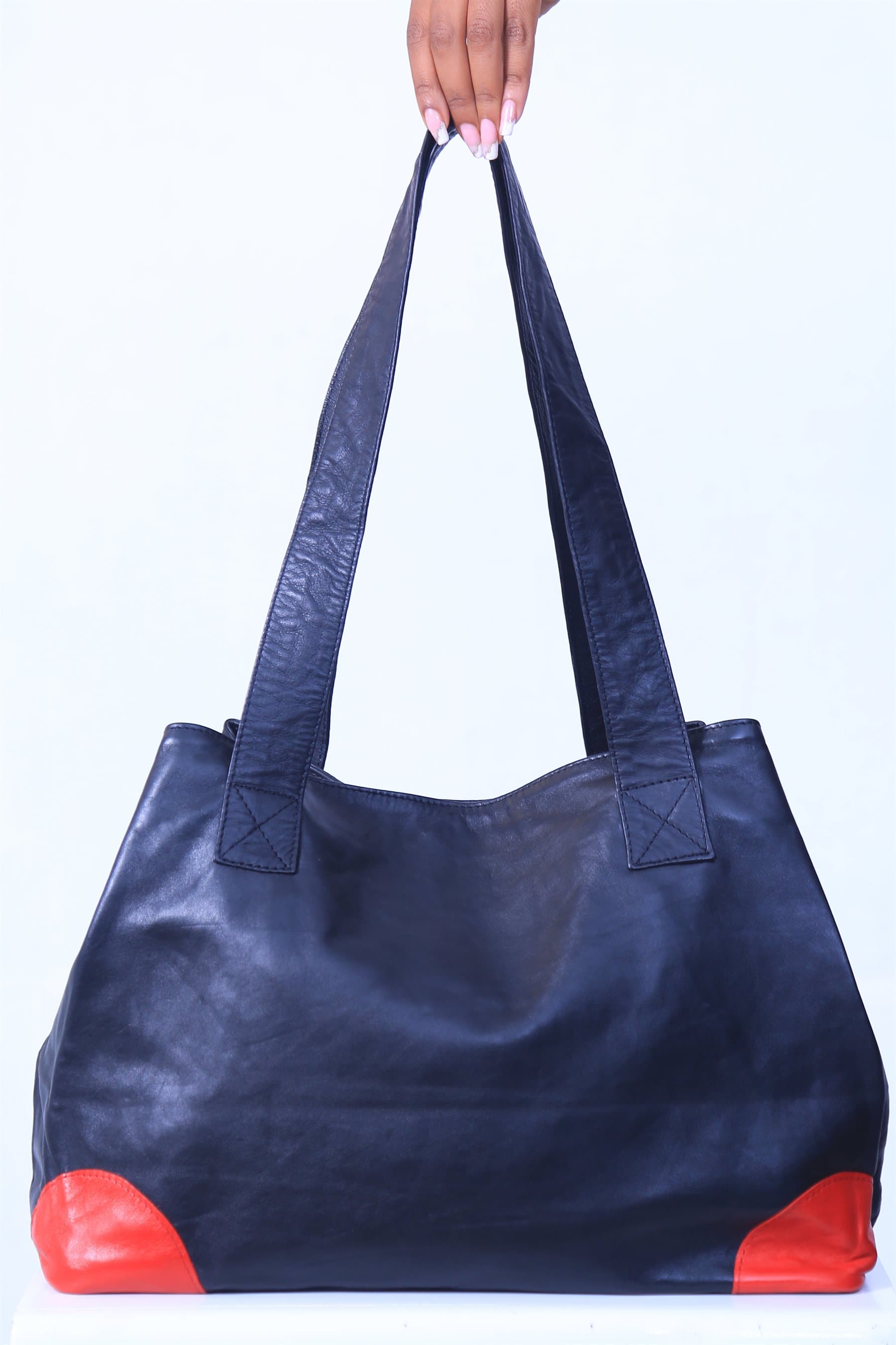 Leather briefcase